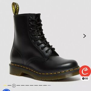 Dr. Martens Smooth Leather Lace Up Boots